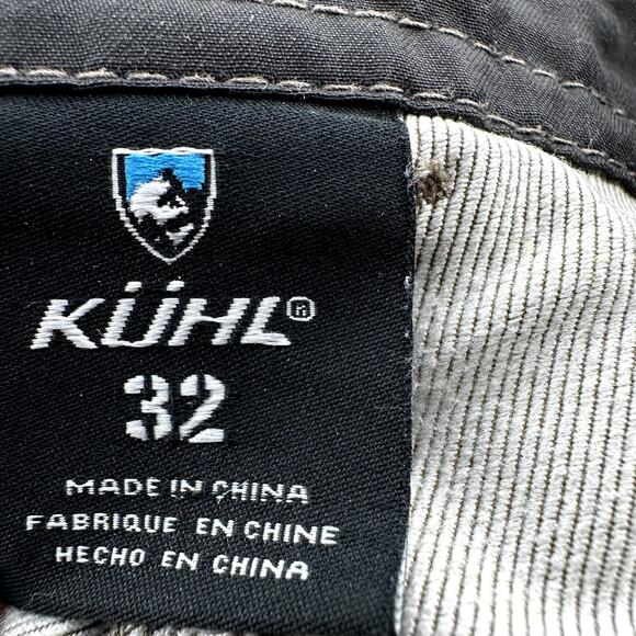 Kuhl Shift Amphibia Chino Shorts UV Water-Resistant Quick Dry Golf Tan Khaki 32 - Picture 3 of 6